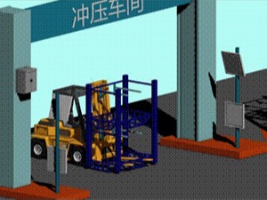 RFID叉车仓储
