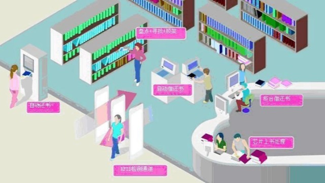 铨顺宏RFID：书店利用RFID标签系统有什么优势，提高图书馆效率码？