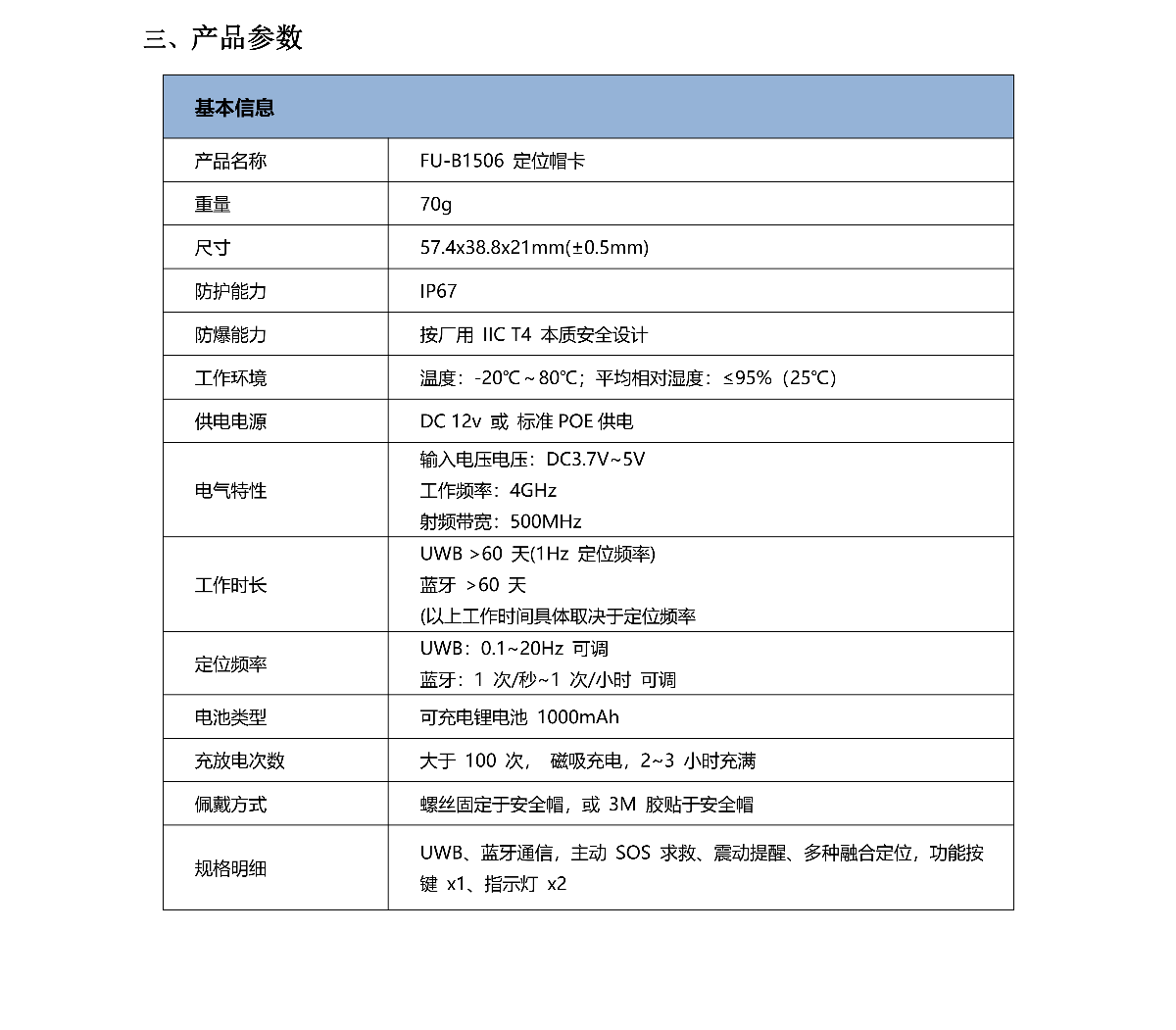 UWB定位标签